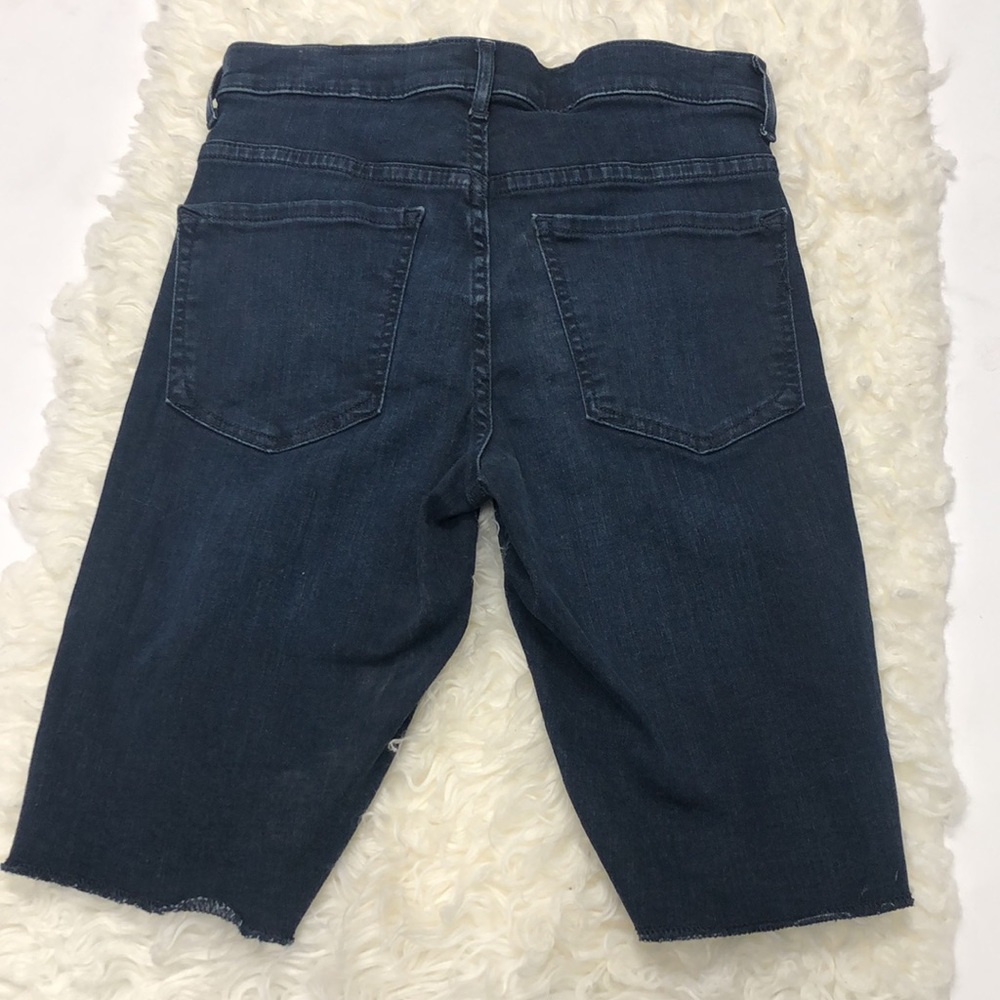 Express Bermuda high rise jean shorts nwt - Picture 3 of 5